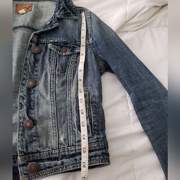 American Eagle Outfitters Blue Denim Jacket - Picture 5 of 12